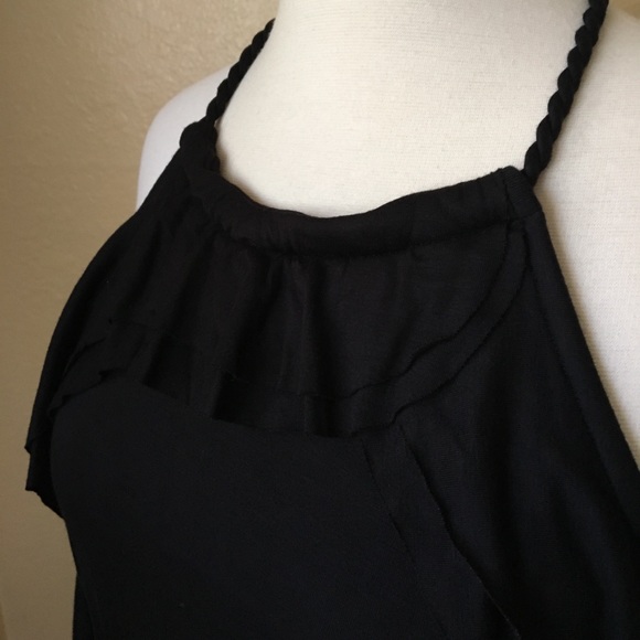 Ella Moss | Bella Ruffled Halter Dress- Medium - Picture 8 of 8